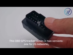 4G Cat1 Sprachsteuerung OBD OBD2 GPS-Tracker mit G-Sensor für Fahrzeuge von 9 bis 36 V